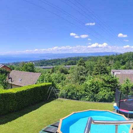 Beau Studio Avec Terrasse Et Vue Exclusivement Pour Non Fumeurs Belmont-sur-Lausanne Екстериор снимка